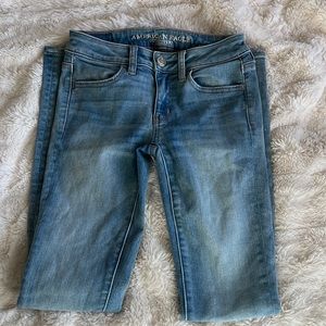 American Eagle outfitters super super stretchy long jeggings